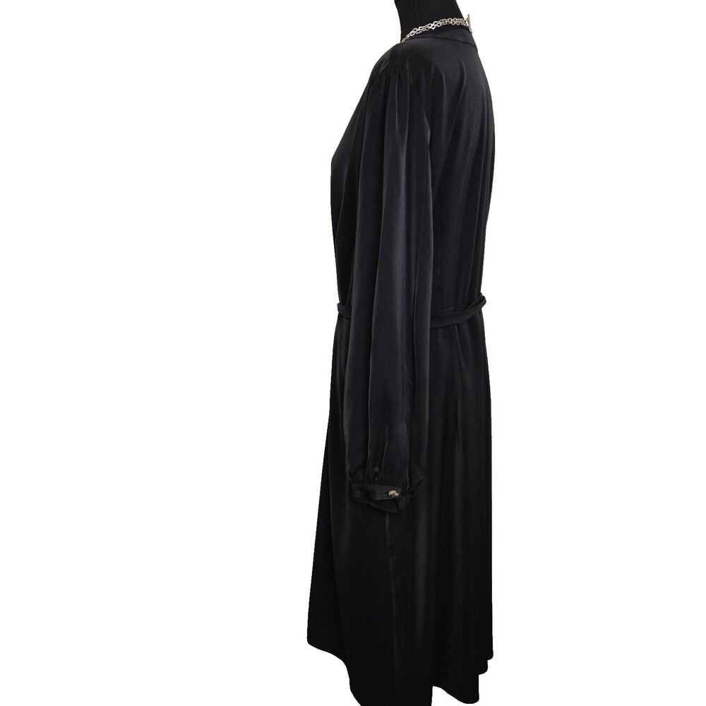 Standards & Practices Women's Black Button-Up Wra… - image 3